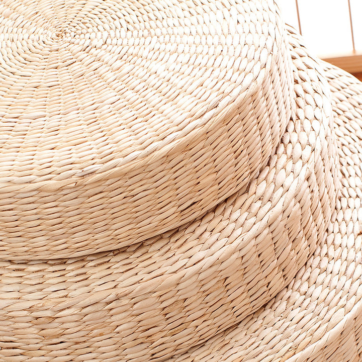 Handgewebter Pouf Im Boho-Stil Karnz