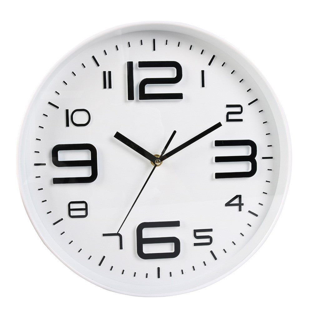 Wanduhr mit großem Ziffernblatt und modernem Design Karnz