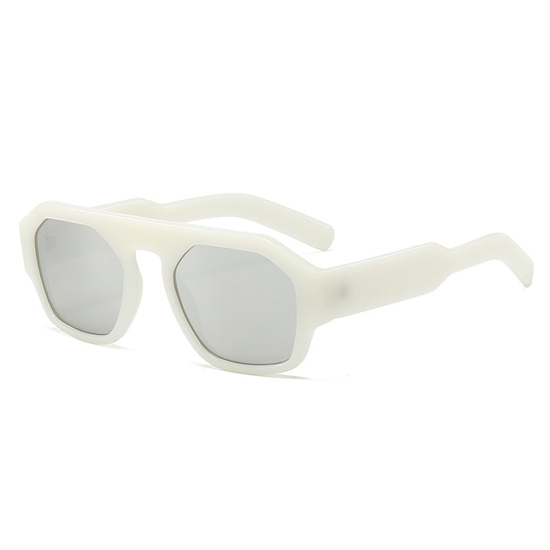 Damen modische Sonnenbrille im innovativen geometrischen Design Karnz