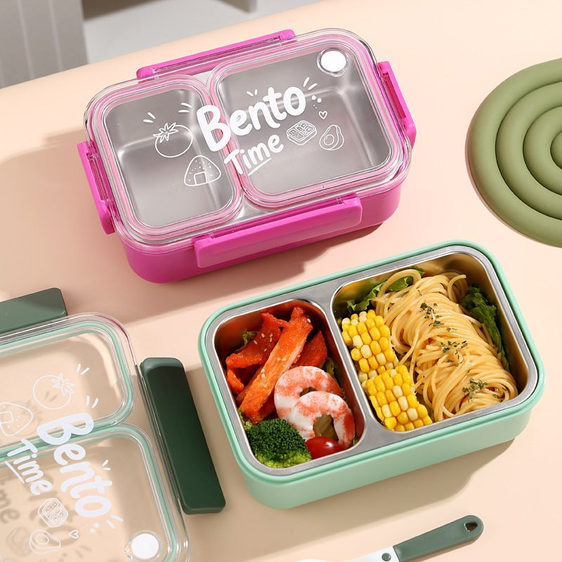 Multi-Compartment BPA-freie Bento-Lunchbox mit luftdichtem Deckel