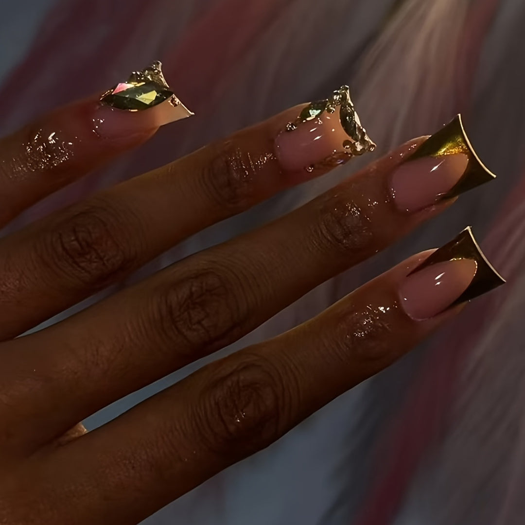 Glamouröse Designer Nagelkunst Karnz