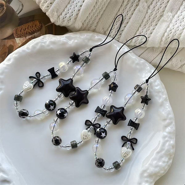 Dekorativer Perlen-Handyhalsband Karnz 1790135561