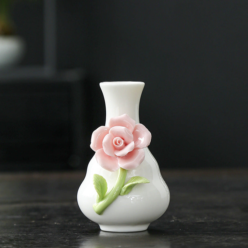 Künstlerische Blumenporzellanvase Karnz