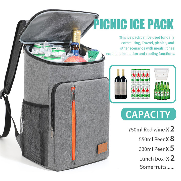 Isolierter Reise-Rucksack-Kühler