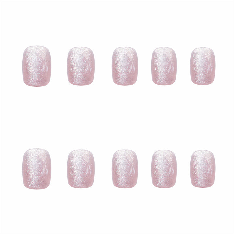 Elegantes Glitzerndes Press-On-Nagelset
