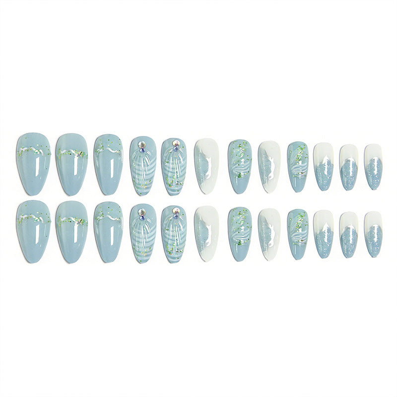 Luxus 3D Nagelspitzen-Set Karnz