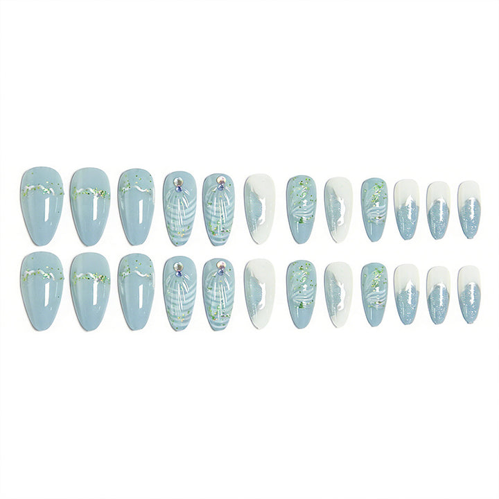 Luxus 3D Nagelspitzen-Set Karnz