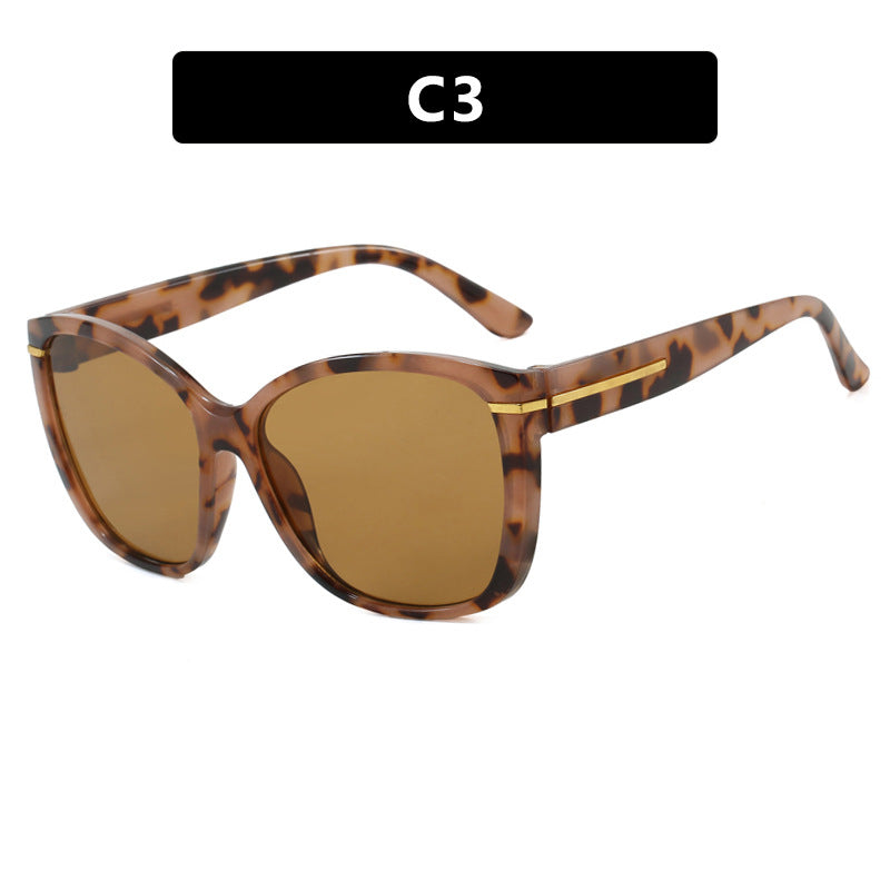 Damen oversized Sonnenbrille mit elegantem Kunststoffrahmen und schützendem UV-Filter Karnz