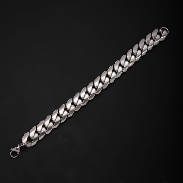 Fetter kubanische Gliederkette Armband Karnz