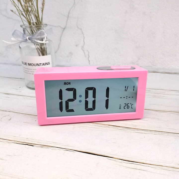 Digitaluhr mit Temperatur- und Luftfeuchtigkeitsanzeige Karnz