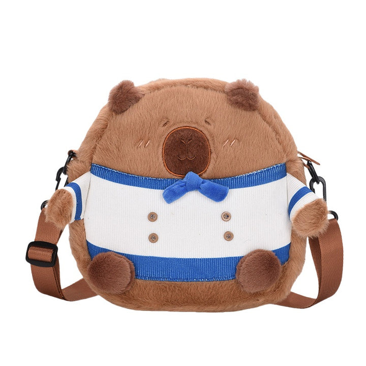 Kuschelige Plüschhandtasche Im Tierischen Design Karnz