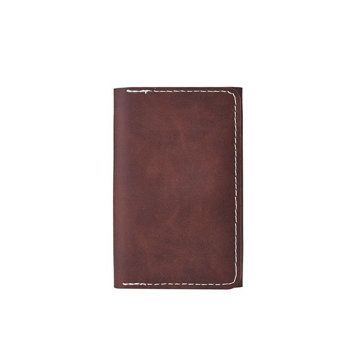 Premium Leder Minimalistischer Reisepasshalter Karnz