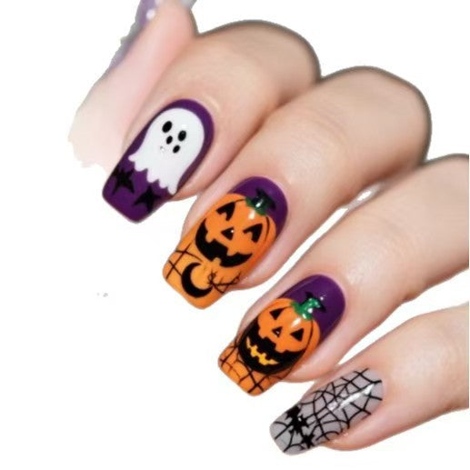 Kreative Halloween Nagelspitzen Karnz