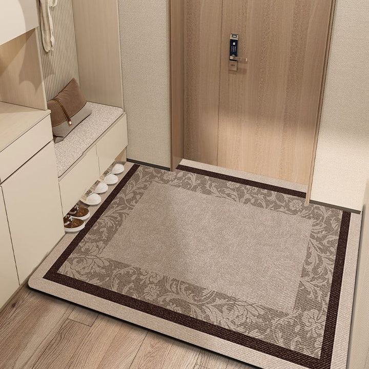 Eleganter Floral Muster Teppich
