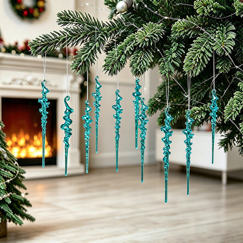 Hängendes Eiszapfen Ornament Set