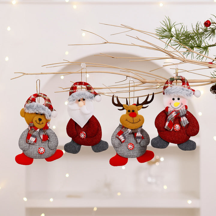 Festliche Weihnachts-Glocken-Dekoration Karnz
