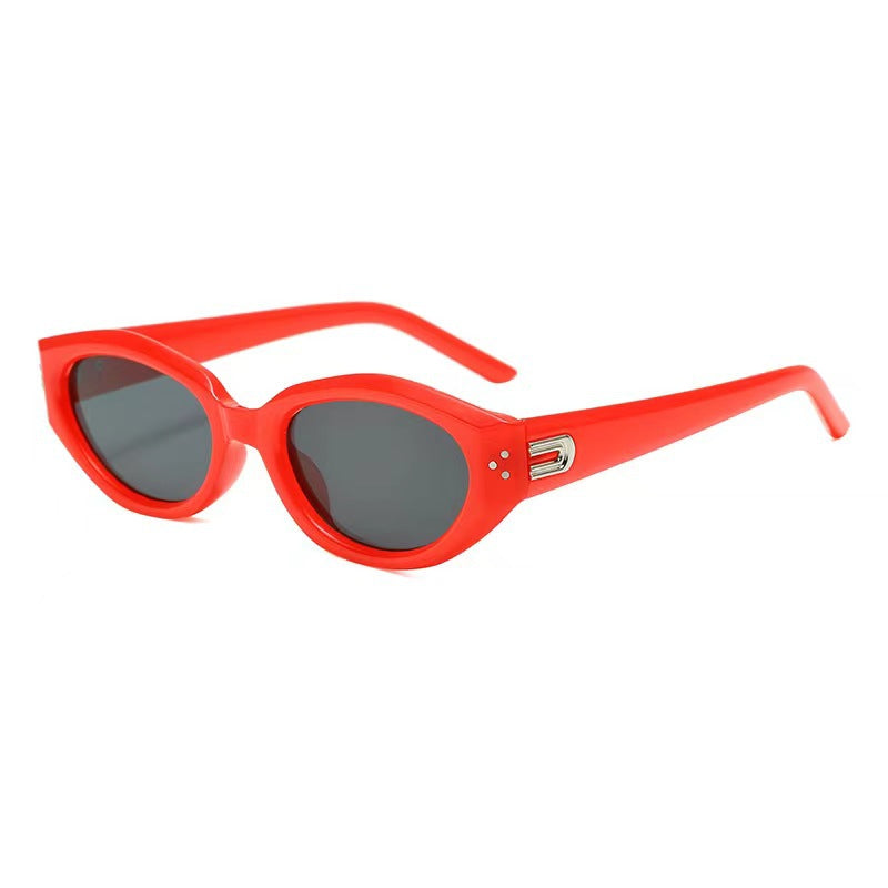 Damen modische Retro-Sonnenbrille im Cat Eye Stil Karnz