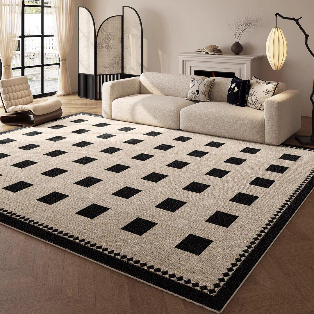 Modern geometrischer Teppich