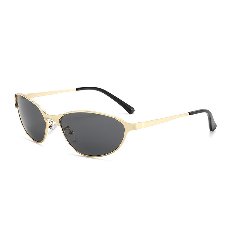 Damen stylische Sonnenbrille im eleganten Ovaldesign mit UV-Schutz Karnz