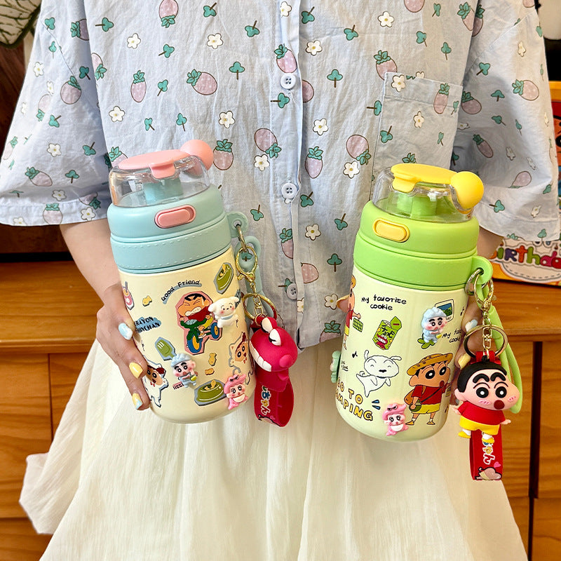Damen Kinder-Trinkflasche mit kreativem Tierdesign Karnz