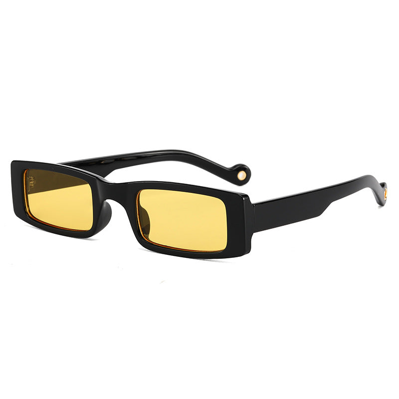 Damen Rechteckige Modetrend Sonnenbrille Karnz