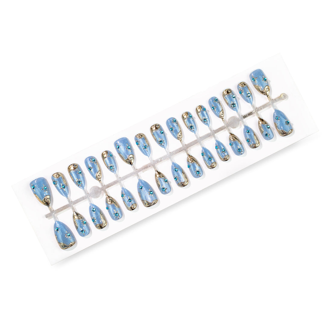Elegante Press-On-Nagelset Karnz