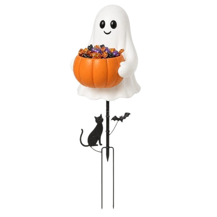 Dekorativer Halloween-Geist Gartenstecker Karnz