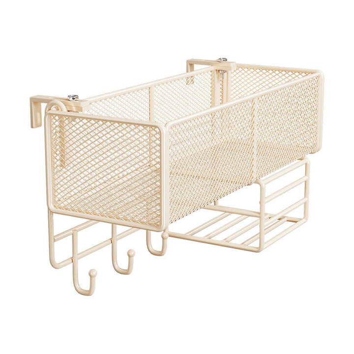 Mesh-Trennklammer Hängender Schreibtischorganizer Korb