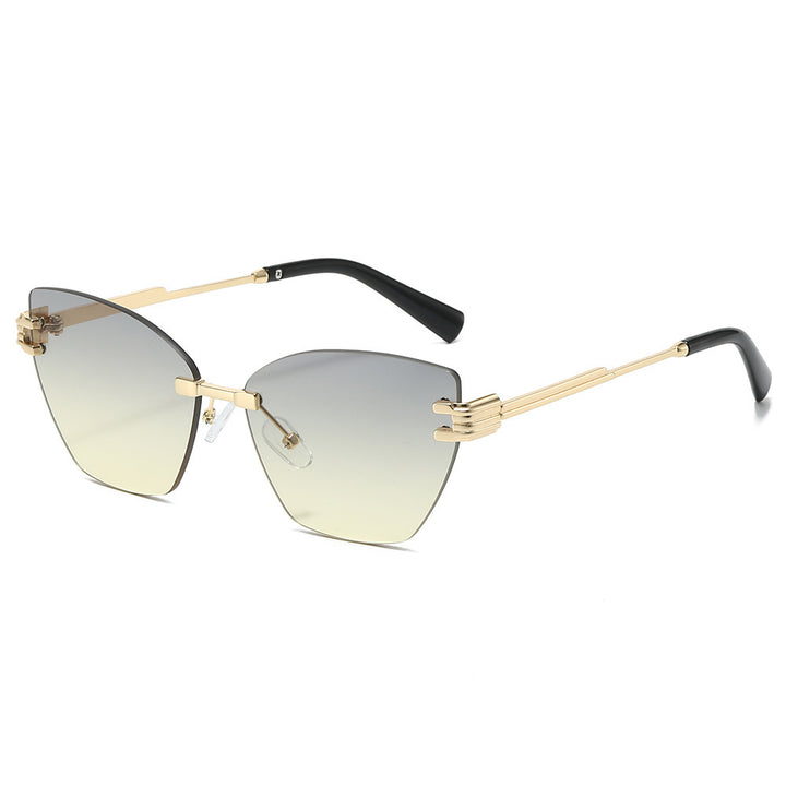 High-Fashion Gradient Shield Sonnenbrille Karnz
