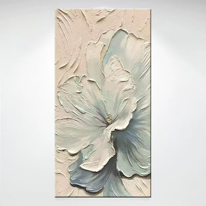 Texturiertes Floral-Leinwand-Kunstwerk  1788460730