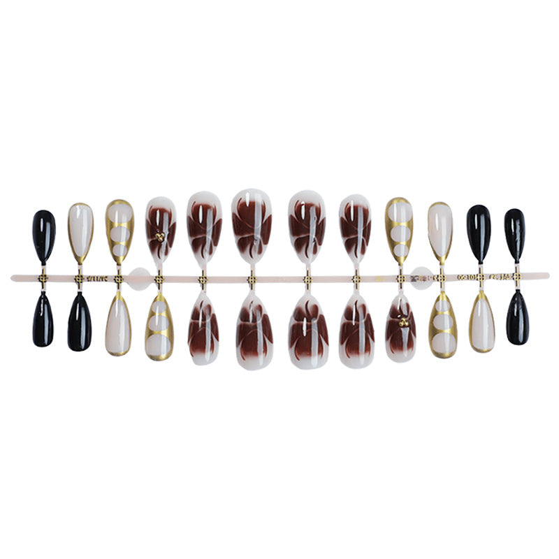 Artistic Press-On Nail Art Set Karnz