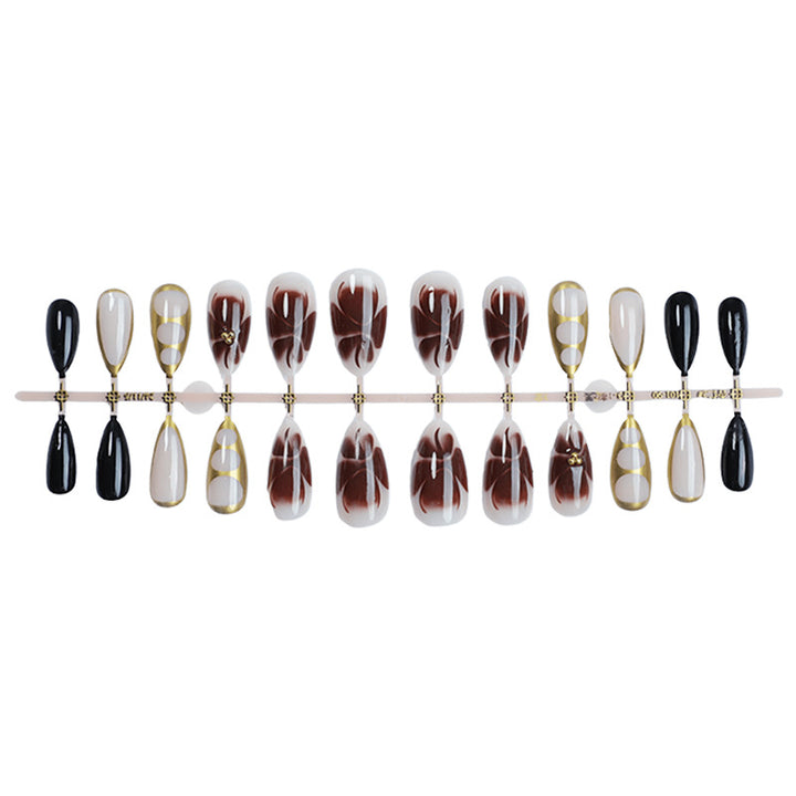 Artistic Press-On Nail Art Set Karnz