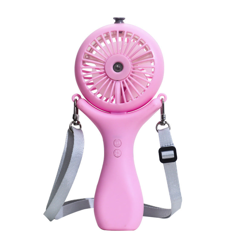 Damen Tragbarer USB Handventilator mit Sprühfunktion Karnz