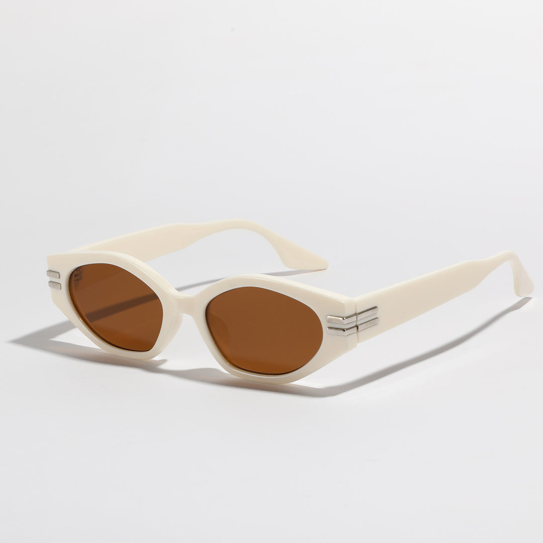 Damen geometrische Sonnenbrille im ikonischen Design Karnz