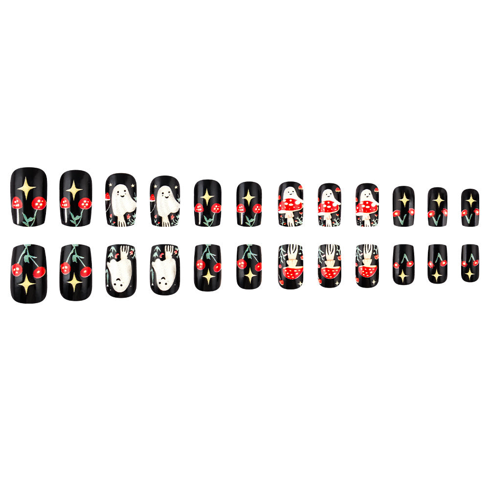 Verspieltes Halloween-Themen-Nagelkunst-Set Karnz