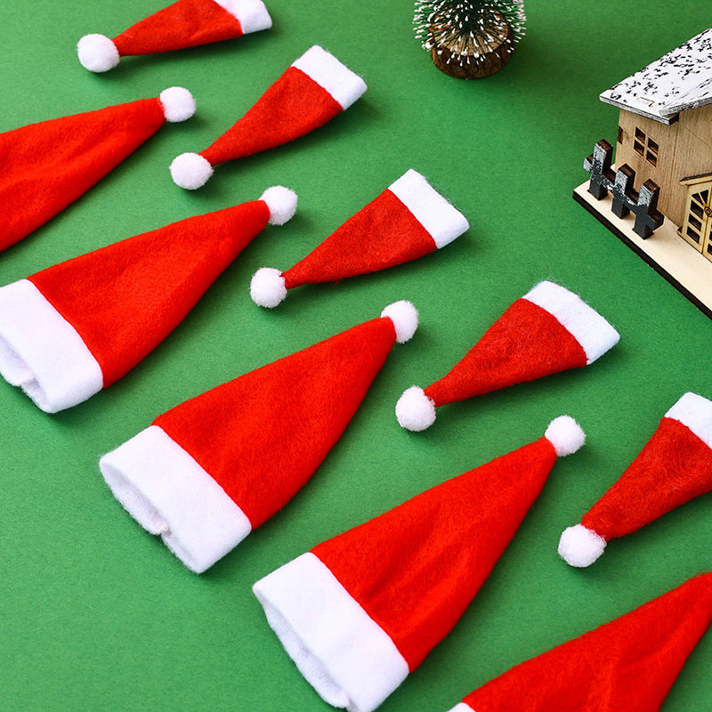 Weihnachtsmann-Hut aus Filz Karnz
