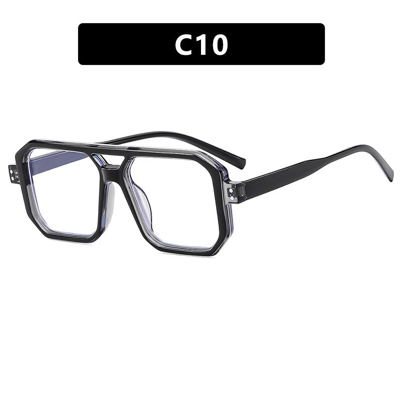 Damen geometrische Premium-Brille Karnz