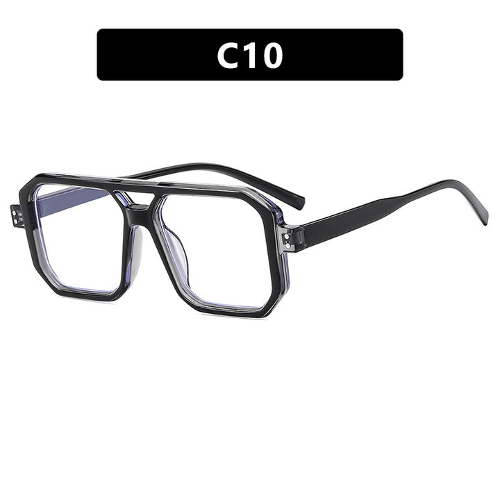 Damen geometrische Premium-Brille Karnz