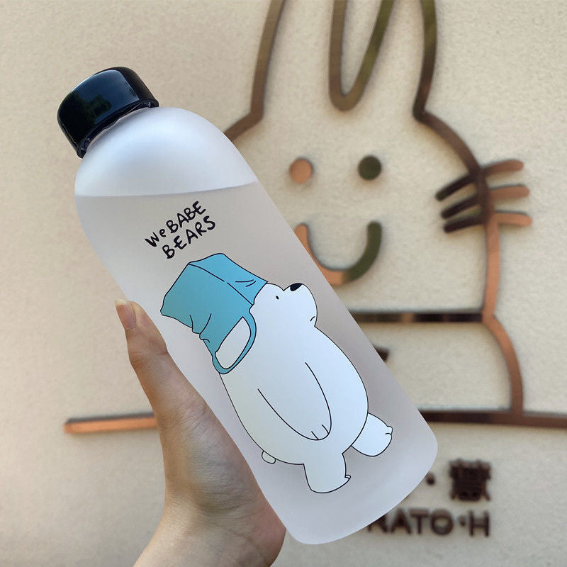 Damen kreative Trinkflasche mit verspieltem Pandadesign Karnz
