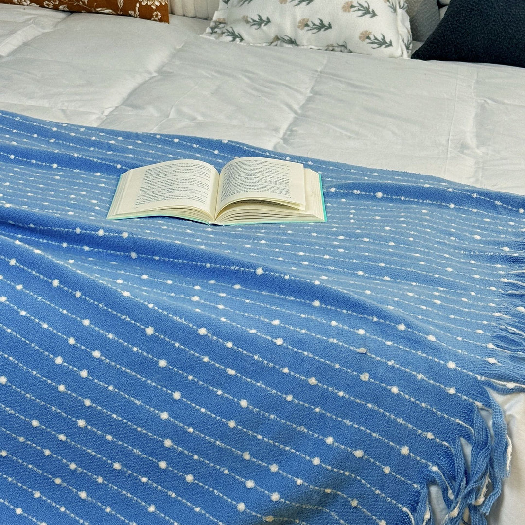 Gemütliche dekorative Wurfdecke