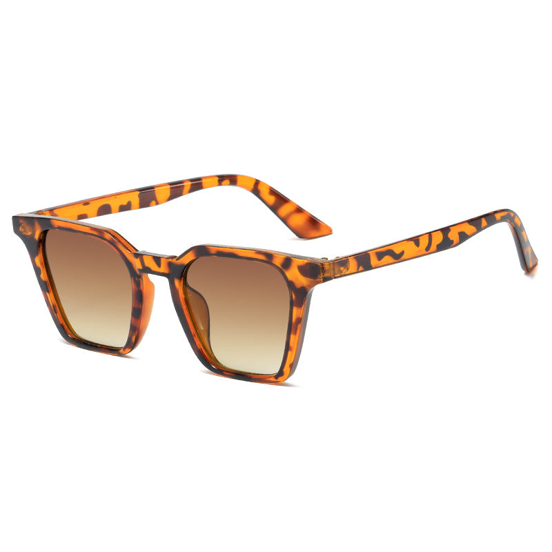 Damen quadratische Sonnenbrille mit markantem Schilddesign und UV-Schutz Karnz