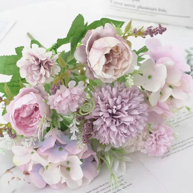 Realistische Künstliche Blumenstrauß Anordnung