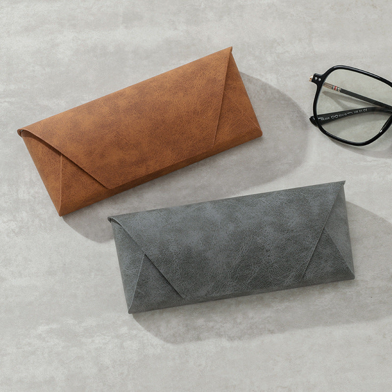Premium Leder Brille Tasche Karnz
