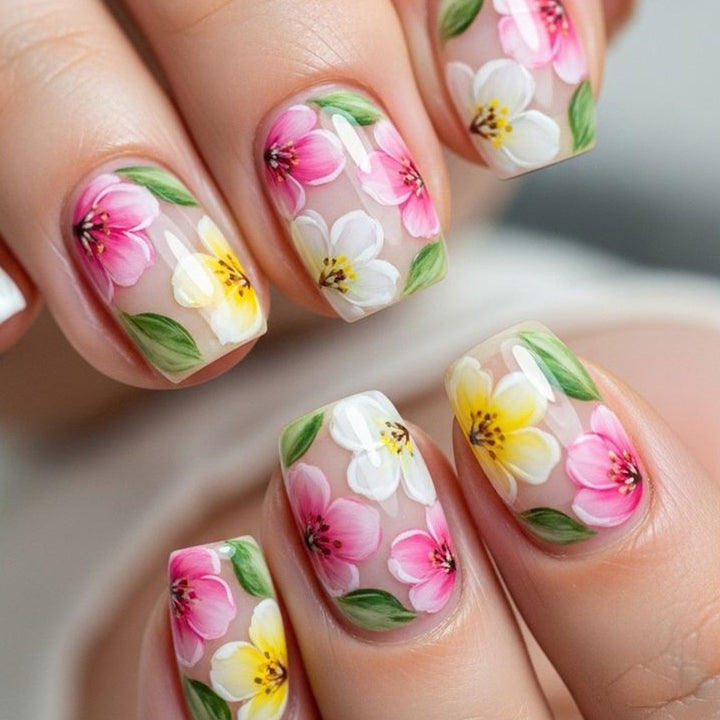 Floral Nail Art Kit Karnz