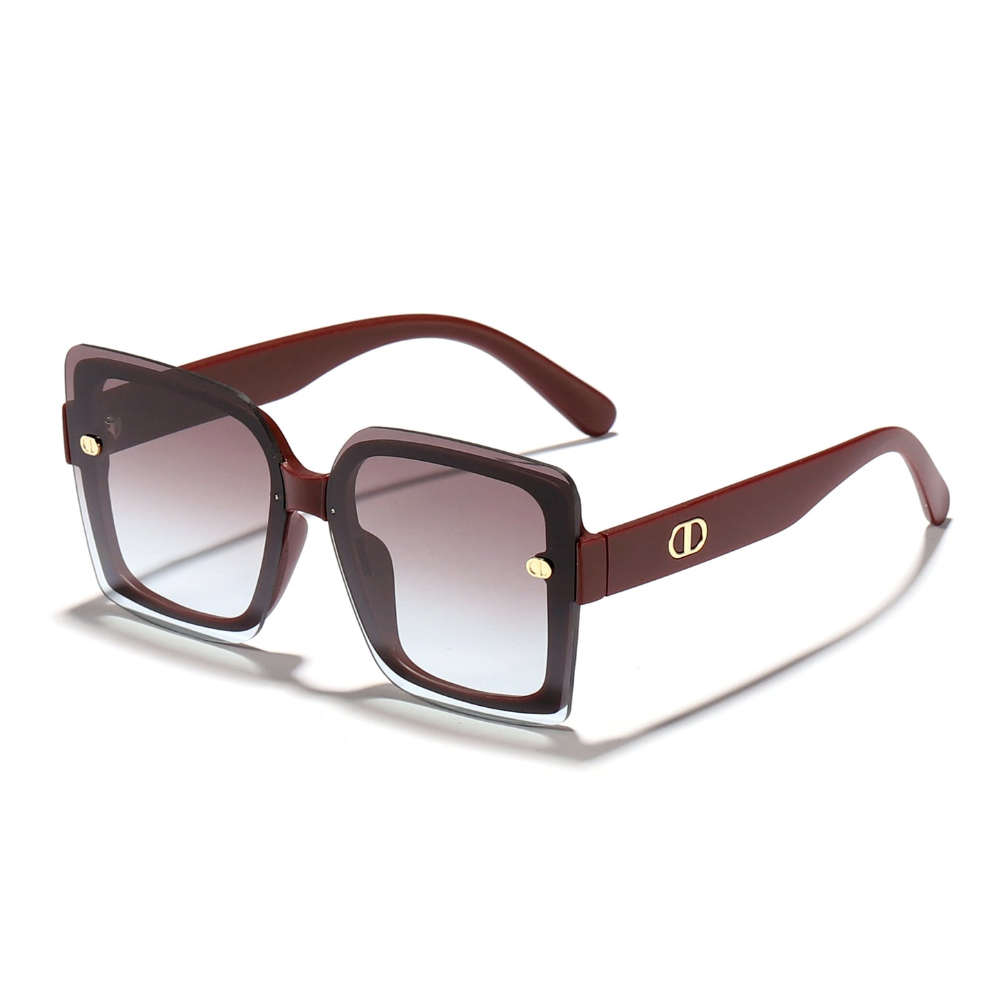 Damen stilvolle Sonnenbrille mit hochwertigem gradienten Gläsern Karnz