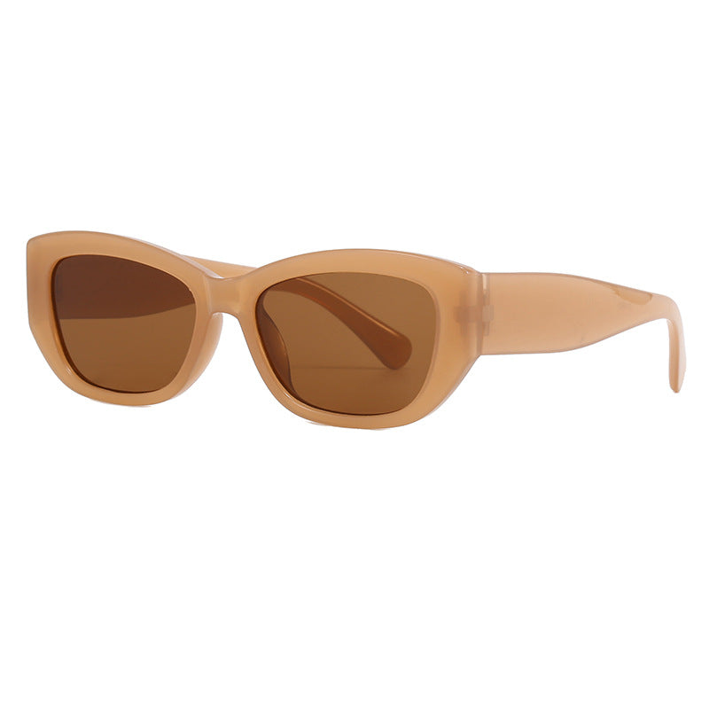 Damen modische Cat-Eye Sonnenbrille aus robustem Kunststoff Karnz