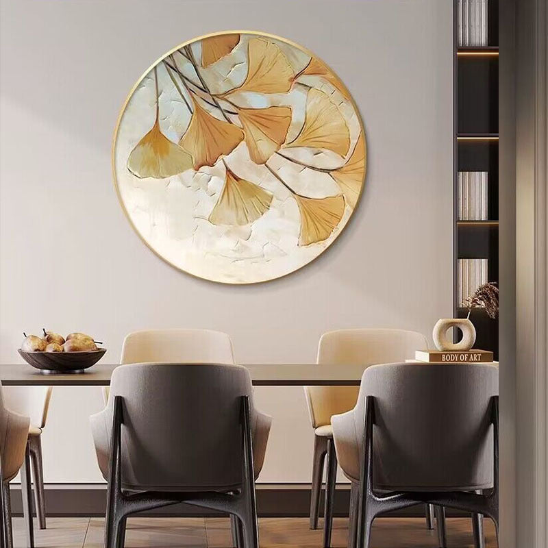 Zirkuläre Botanische Wandkunst