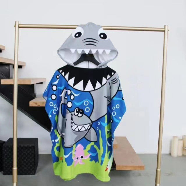 Hooded Beach Poncho Karnz