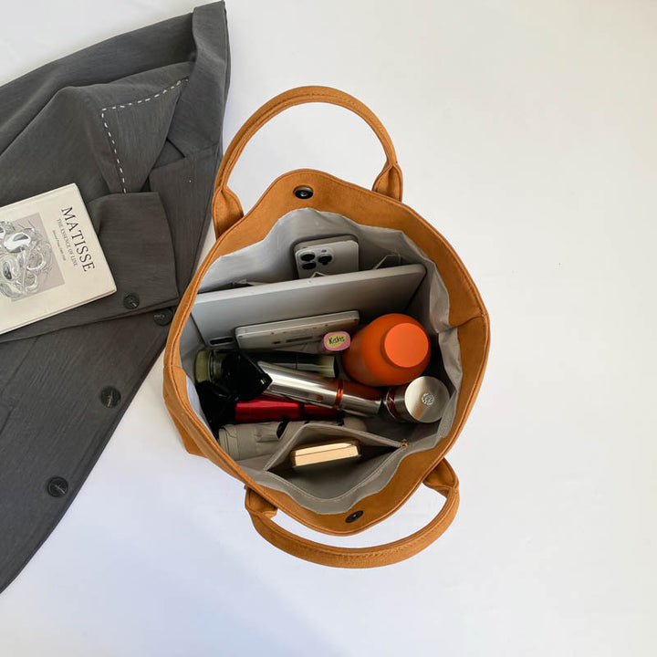 Stylische Faux Wildleder Tragetasche