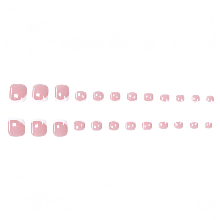 Elegante Pediküre Nagelkunst Karnz